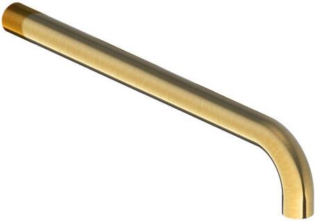 Hotbath Cobber uitloop toepasbaar op Cobber005T Cobber006T 25 cm geborsteld messing (goud) PVD CB094-25BBP