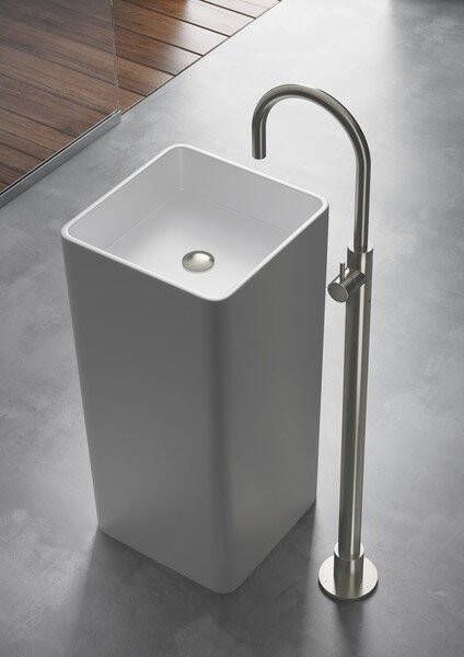Hotbath Cobber wastafelkraan glans nikkel CB078WNI