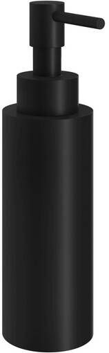 Hotbath Cobber vrijstaande zeepdispenser 17 8 x 5 x 6 9 cm mat zwart - Foto 1