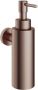 Hotbath Cobber zeepdispenser wandmodel 17 8 x 5 x 10 9 cm geborsteld koper PVD - Thumbnail 2