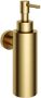 Hotbath Cobber zeepdispenser wandmodel 17 8 x 5 x 10 9 cm geborsteld messing PVD - Thumbnail 2