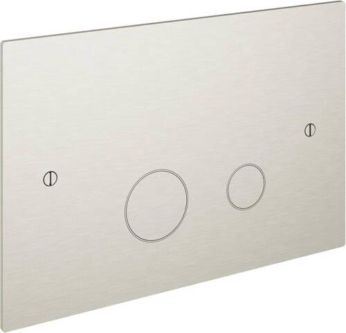 Hotbath &MORE Bedieningspaneel geschikt voor Geberit UP320 Geborsteld Nikkel (BAR320GN)