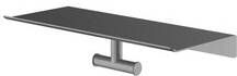 Hotbath &MORE Dubbele Handdoekhaak voor planchet serie Geborsteld gunmetal PVD SHA03BGP