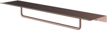 Hotbath &MORE Handdoek Rek 40cm voor planchet serie Geborsteld koper PVD SHA04BCP
