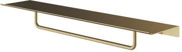 Hotbath &MORE Handdoek Rek 40cm voor planchet serie Geborsteld messing PVD SHA04BBP