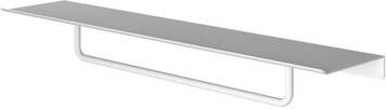 Hotbath &MORE Handdoek Rek 40cm voor planchet serie Mat wit SHA04WH