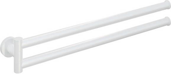 Hotbath &MORE Handdoekhouder Draaibaar WH Mat wit BAA15WH