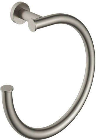 Hotbath &MORE Handdoekring GN Geborsteld nikkel BAA08GN