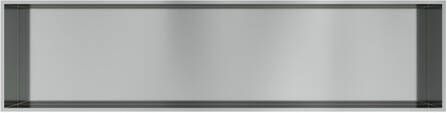 Hotbath &MORE Inbouwbox of inbouwnis 30x120x10 Geborsteld gunmetal PVD BOX120BGP