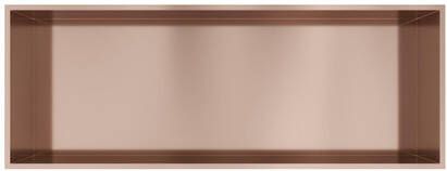 Hotbath &MORE Inbouwbox of inbouwnis 30x80x10 Geborsteld gunmetal PVD BOX080BGP
