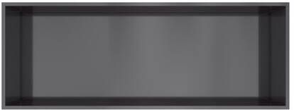 Hotbath &MORE Inbouwbox of inbouwnis 30x80x10 Geborsteld gunmetal PVD BOX080BGP