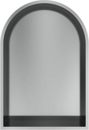 Hotbath &MORE Inbouwbox of inbouwnis Toogmodel 30x45x10cm Geborsteld gunmetal PVD BOW30BGP