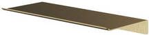 Hotbath &MORE Planchet 30cm inclusief bevestigings rails Geborsteld messing PVD SH030BBP