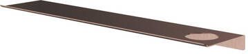 Hotbath &MORE Planchet 60cm inclusief bevestigings rails 1 uitsparing voor zeepdispenser of beker Geborsteld koper PVD SH060HBCP