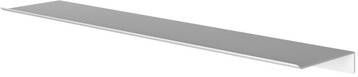 Hotbath &MORE Planchet 60cm inclusief bevestigings rails Mat wit SH060WH