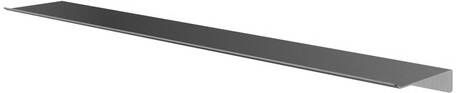Hotbath &MORE Planchet 80cm inclusief bevestigings rails Geborsteld gunmetal PVD SH080BGP