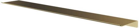 Hotbath &MORE Planchet 80cm inclusief bevestigings rails Geborsteld messing PVD SH080BBP