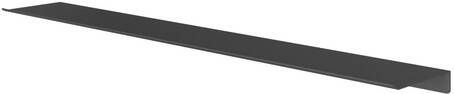 Hotbath &MORE Planchet 80cm inclusief bevestigings rails Geborsteld zwart PVD SH080MBP