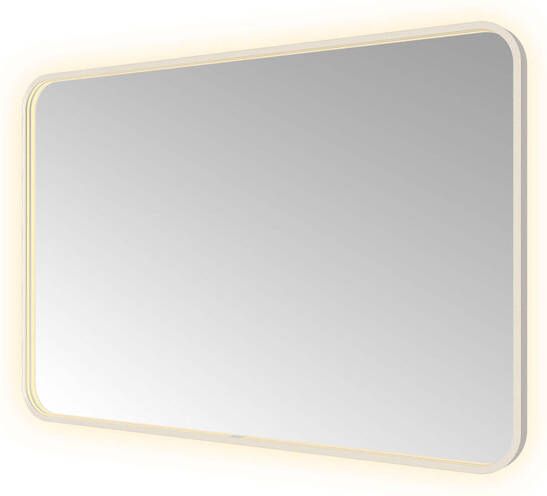 Hotbath &MORE Spiegel direct en indirect LED color changing spiegelverwarming met afstandsbediening RVS 316 SSQ128IX