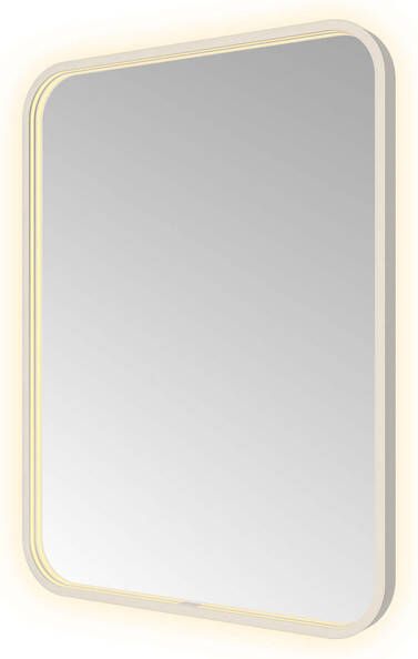Hotbath &MORE Spiegel direct en indirect LED spiegelverwarming color changing dimbaar met afstandsbediening RVS 316 SSQ680IX