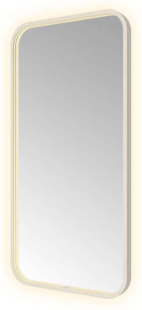 Hotbath &MORE Spiegel direct en indirect LED spiegelverwarming color changing dimbaar met afstandsbediening RVS 316 SSQ510IX