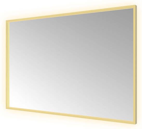 Hotbath &MORE Spiegel directe en indirecte LED color changing spiegelverwarming dimbaar met afstandsbediening RVS 316 SQU128BBP