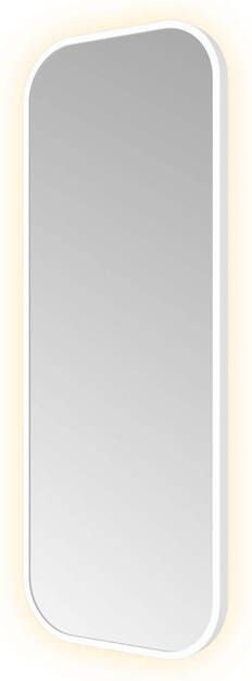 Hotbath &MORE Spiegel indirect LED color changing dimbaar met afstandbediening Mat wit SSQ380WH