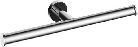 Hotbath &More dubbele toiletrolhouder geborsteld gunmetal PVD