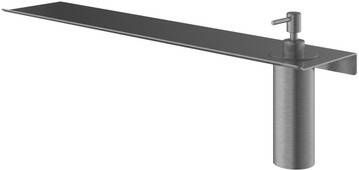 Hotbath &MORE Zeepdispenser voor planchet serie Geborsteld gunmetal PVD SHA10BGP
