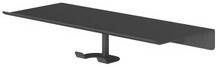 Hotbath enMORE Haak Voor Glaswisser voor planchet serie Geborsteld zwart PVD SHA06MBP