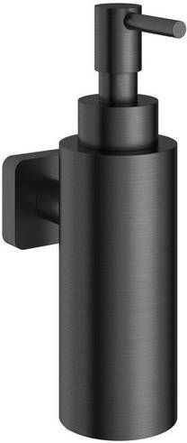 Hotbath Gal Zeepdispenser wandmodel Geborsteld Gunmetal PVD GLA09BGP