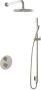 Hotbath Get together IBS1A Regendoucheset inbouw 35cm wandarm 25cm ronde hoofddouche staafhanddouche glijstang chroom IBS1ACR47 - Thumbnail 1