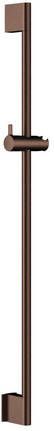 Hotbath Glijstang 90cm geïntegreerde waterinlaat rond PVD Geborsteld koper M305BCP