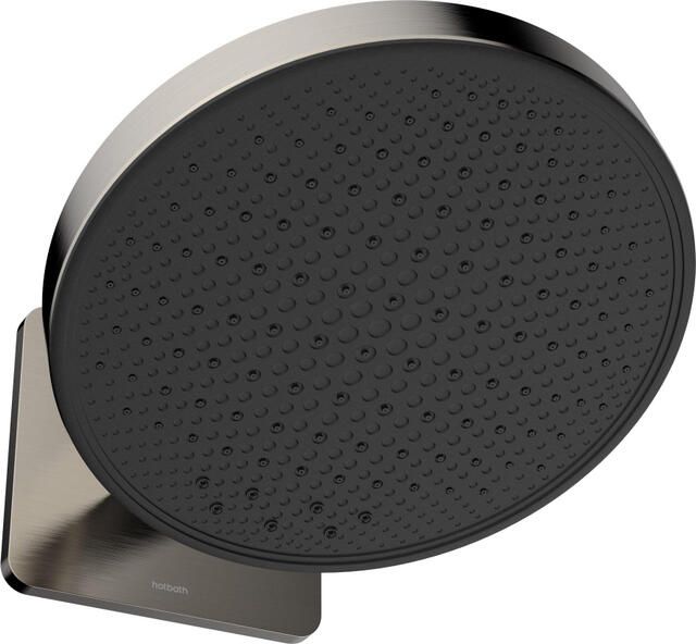 Hotbath &MORE Hoofddouche 30cm inbouw rond met box 2 functies Geborsteld nikkel M620GN - Foto 2