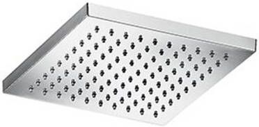 Douche Concurrent Hoofddouche Hotbath Mate Vierkant Geborsteld Nikkel