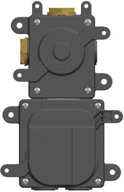 Hotbath MHF001 High Flow inbouwbox voor thermostaat met 1 stopkraan