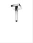 Hotbath Mate plafondarm verzwaard vierkant 15cm nikkel geborsteld M103GN - Thumbnail 2