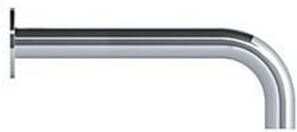 Hotbath Pal universele uitloop 1 2" met verborgen perlator 15cm nikkel geborsteld P0150GN