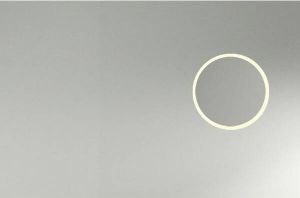 HR Badmeubelen Jade spiegel 190x70cm met verlichtingsbalk indirecte verlichting rondom 3 standen touch schakelaaren spiegelverwarming en scheerspiegel 75733361