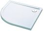 Huppe Purano douchebak Cast Marble kwartrond 100x100cm zonder ommanteling met antislip wit 202152055 - Thumbnail 2