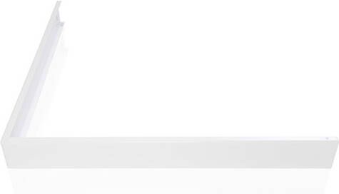 Huppe Purano douchebak hoekplint 90x90x9cm wit 202181055