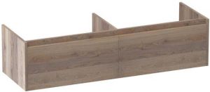 IChoice Onderkast Massief Eiken Turbine 140 139x35x45.5cm Vintage Oak OK-MET140VO
