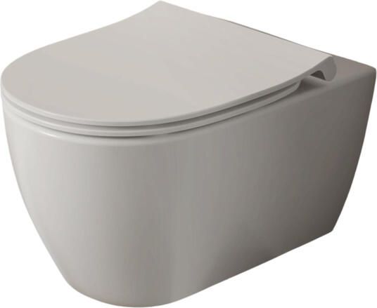 Ideal Standard I.life wandcloset 53.5x35cm spoelrandloos softclose glans wit T572501