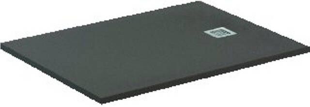 Ideal Standard douchebak Ultra Flat Solid composiet zwart (lxbxh) 1200x1000x30mm