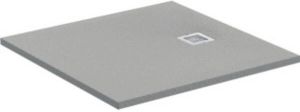 Ideal Standard Ultraflat Solid douchebak vierkant 80x80x3cm betongrijs K8214FS