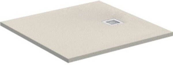 Ideal Standard Ultraflat Solid douchebak vierkant 80x80x3cm zandbeige K8214FT