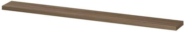INK wandplank in houtdecor 3 5cm dik vaste maat voor vrije ophanging inclusief blinde bevestiging 120x20x3 5cm zuiver eiken