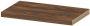 INK wandplank in houtdecor 3 5cm dik voorzijde afgekant voor ophanging in nis 60x35x3 5cm noten - Thumbnail 1