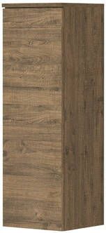 Ink Half hoge kast l s 1 deur met grepen hout décor Naturel eiken 350x350x1060 mm (bxdxh)