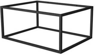 INK Ferro wastafel frame 60x45x27cm staal zwart mat 1901251